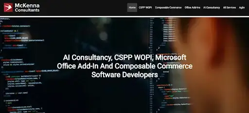 McKenna Consultants software development company with tech consulting expertise.