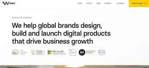 RebelDot builds custom AI tools that support digital commerce growth.
